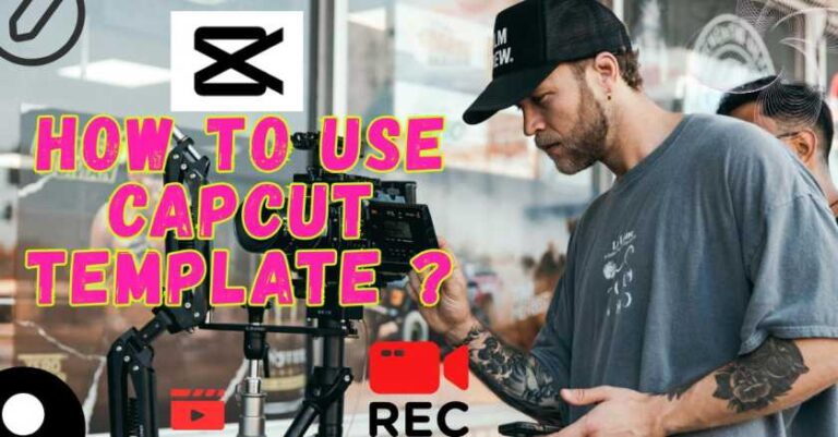 How to use capcut templat?
